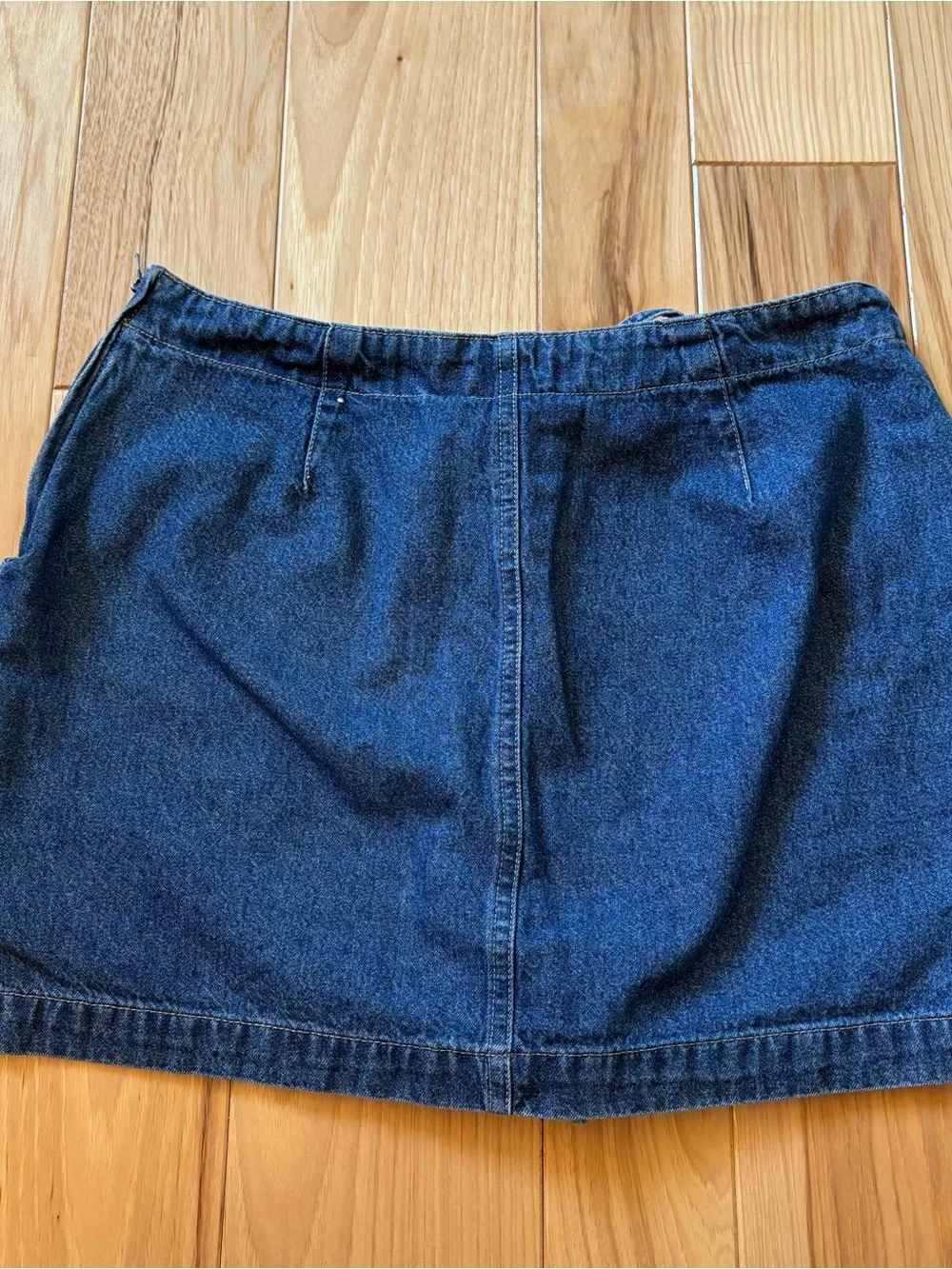 Vintage 90’s Arizona Jeans Denim Mini Skirt Skort Built In Shorts